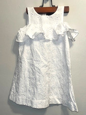 Tommy Hilfiger White girls lined dress SIZE 4T
