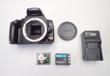 CANON EOS Rebel XTi Digital SLR Camera Body  Charger  2G CF Card - Excellent