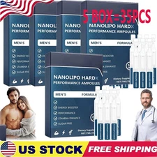 35 PCS New NanoLipo HardX Performance Ampoules Improve Vitality Men's liquid--