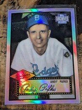 2001 Topps Archives Reserve Andy Pafko #62 Brooklyn Dodgers