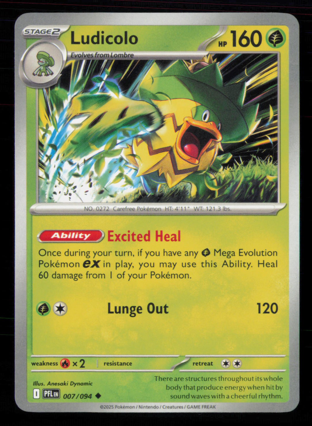 M2: Inferno X #007/080 Ludicolo