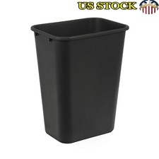 Durable 10 Gallon Slim Trash Can Open Top Office Kitchen Home Schools Hospitals