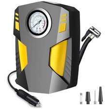 Gonfleur Portable 12V Numérique Compresseur Air Rapide Jauge Pression Auto Moto