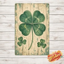 St Patrick's Day Home Bar Cafe Retro Metal Tin Sign