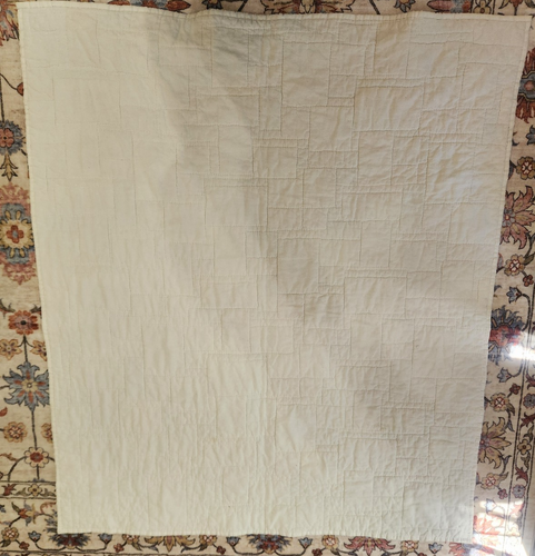 Trapunta culla orsacchiotto fatta a mano orsacchiotto bambino coperta asilo 41x49 colorata vintage - Foto 2 di 10