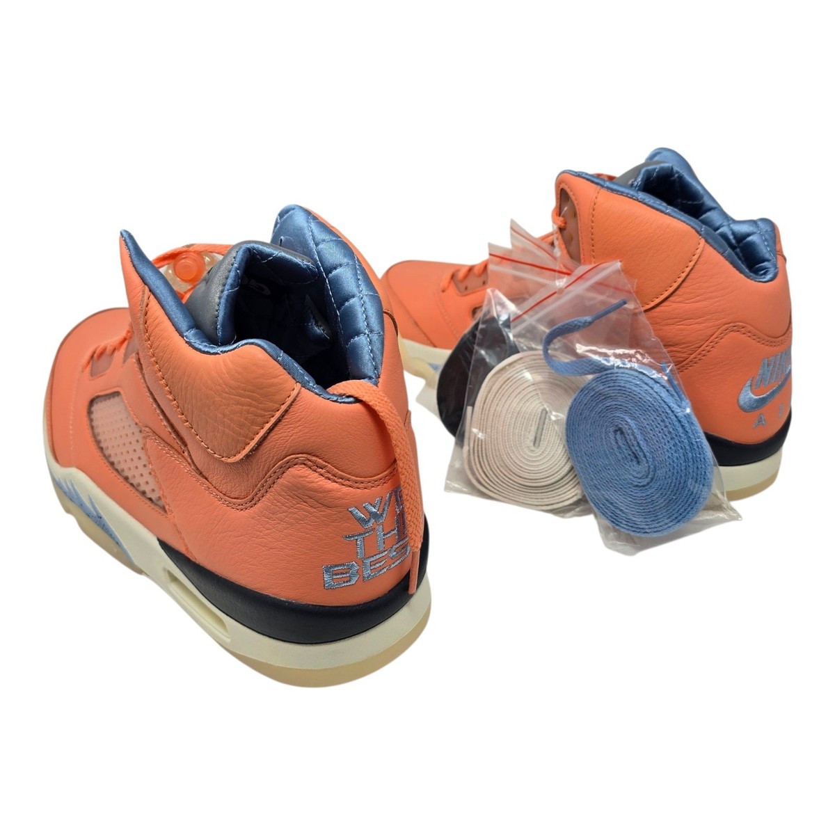 Nike Air Jordan 5 Retro DJ Khaled Crimson Bliss Blue Sail DV4982