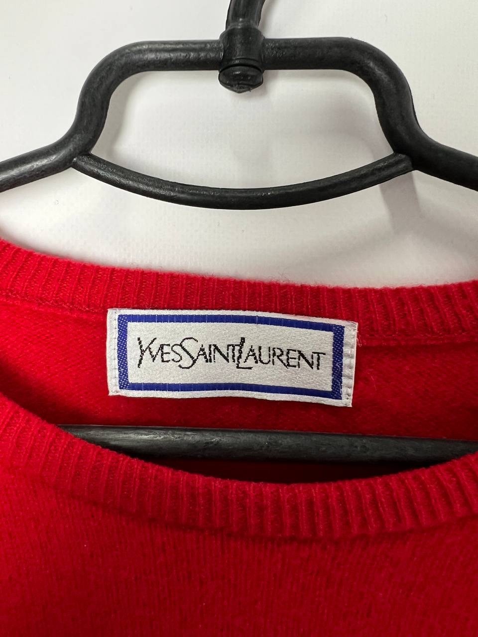 Maglione vintage streetwear lusso hype Yves Saint Laurent