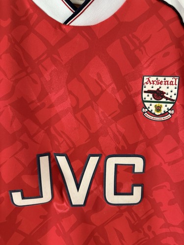 Arsenal Retro Home Shirt 1990-92 Size Small - Picture 2 of 6