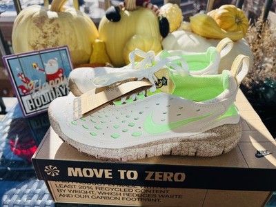 Men's 7 M Nike 2021 Free Run Trail Happy Pineapple CZ9079-100 Shoes Milk Lime