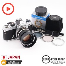 MINT Nikon FM SLR 35mm Film Camera 50mm f1.4 Ai s ai-s ais Lens From JAPAN