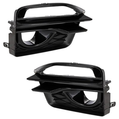 Pair Of Fog Light Trims 2014-2017 Infiniti Q50 Premium Front 622574GA1A