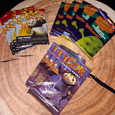 Collectible Card LOT of 11 Packs /Shrek the Third/Kung Fu Panda/ Igor [Sealed]