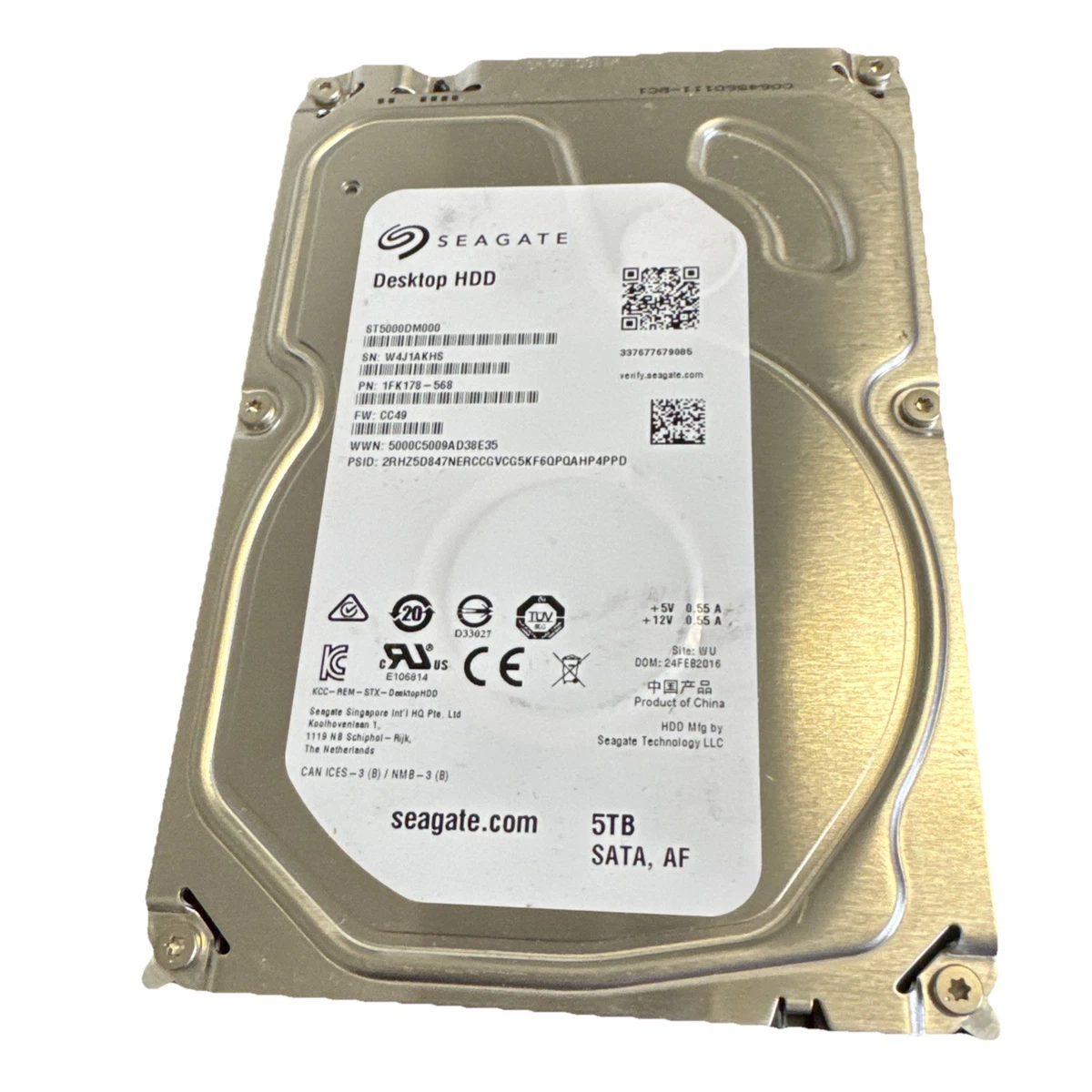 Seagate 5TB Internal Hard Disk Drives for sale | eBay