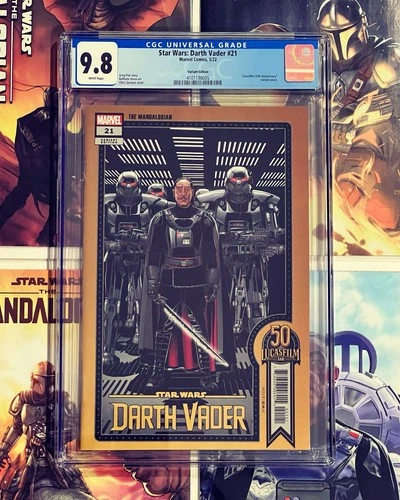 STAR WARS DARTH VADER #21 (2022) CGC 9.8 NM/Mint Chris Sprouse Variant Cover