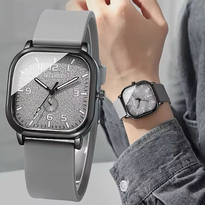 Silicone Quartz Wristwatches Stainless Steel Ladies Luxury Watches Women Watch