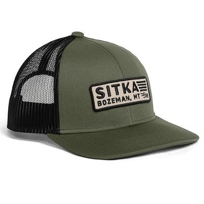 ''NEW'' SITKA Gear Unisex Patriot Mid Trucker Cap One Size