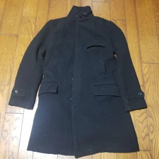 Engineered Garments Chesterfield Coat Dark Navy Wool XS Vintage 2010-12 #EL ZCA