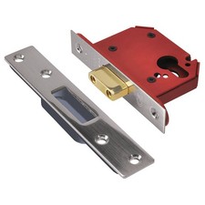 Image of UNION StrongBOLT 21EU EUS-SS-2.5 Euro Deadlock Stainless Steel 68mm 2.5in