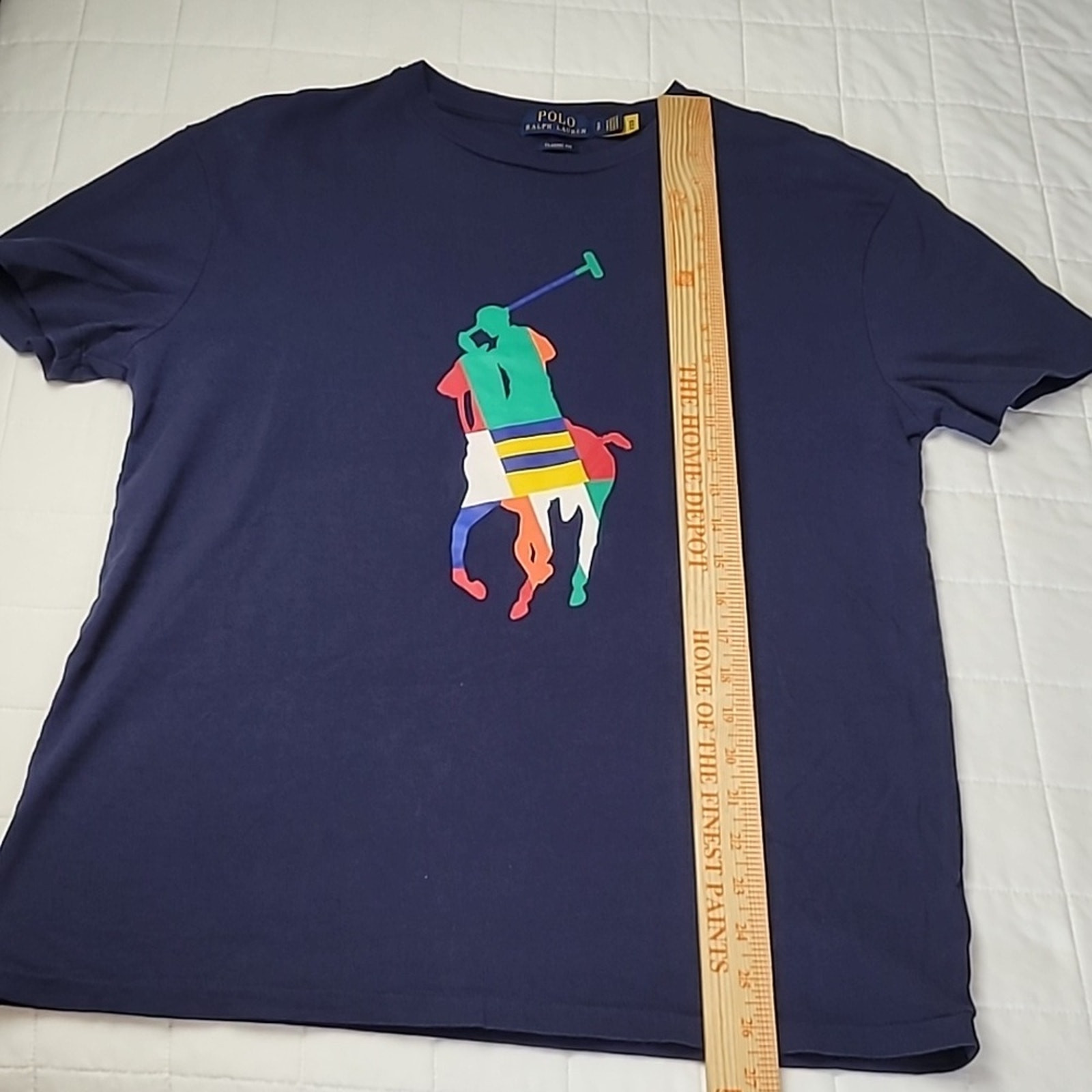 Polo Ralph Lauren Classic Fit Big Pony Jersey T Shirt Small