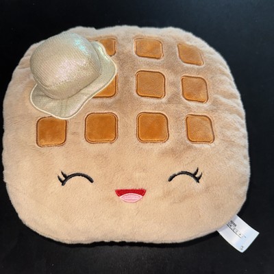 Jazwares Russ Snackeez Waffle Plush With Butter RARE 8'' Breakfast Food Plush