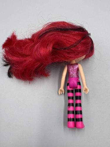Strawberry Shortcake Sweet Beats Doll Red Black Hair Sparkle Top 5.5" TCFC 2014 - Picture 7 of 7