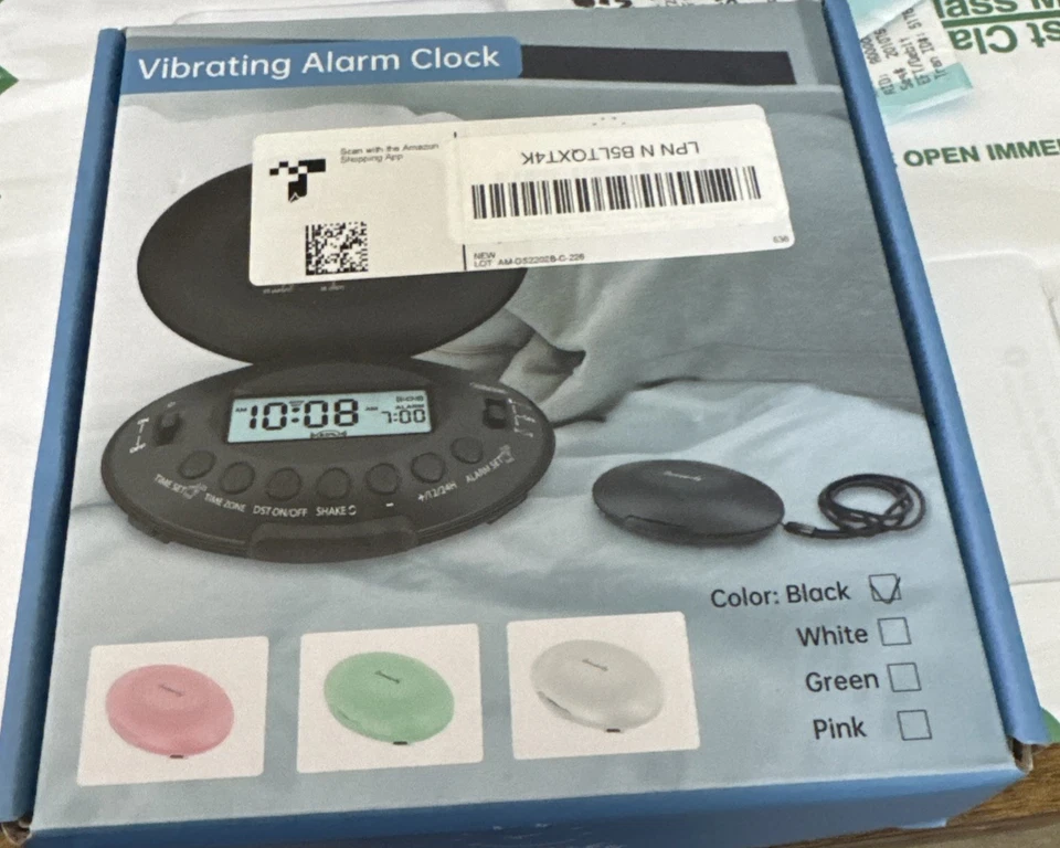 DreamSky Vibrating Alarm Clock for Heavy Sleepers( Open Box) - Image 2 of 2