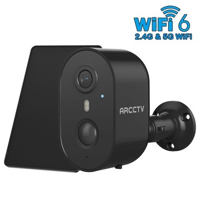 ARCCTV 3MP Wifi Home Security Camera System Wireless Outdoor Solar Battery Home