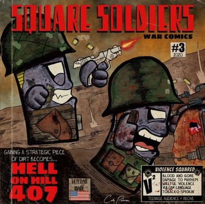 Petersen - Square Soldiers 3  Hell on Hill 407 - New paperback or sof - X555z