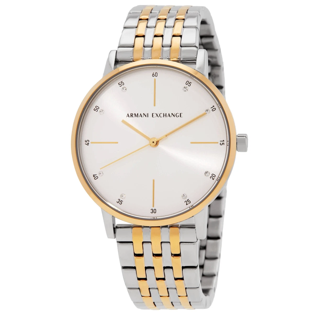 Armani Exchange Pink Colorful MOP Fish Scale 36mm Watch Leather with New Battery Armani Exchange Women main image 3