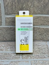 E.l.f.  Skin Suntouchable! Invisible Sunscreen SPF 35 1.69 oz Each 11/25