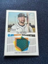 2026 Topps Heritage CAL RALEIGH Clubhouse Collection RELIC MEM Mariners #CCR-CR