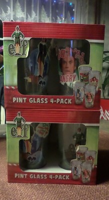 Elf , 7x Gläser 0,5 Liter , ca. 14,5 cm , Buddy der Weihnachtself , neu + ovp