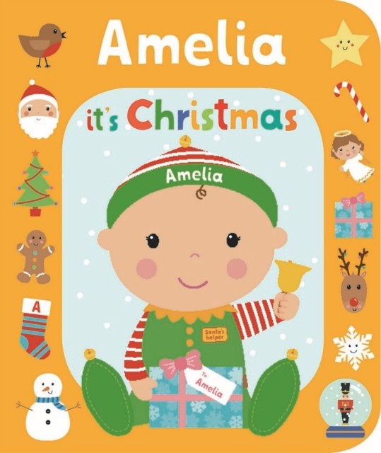It's Christmas Amelia (Board book)