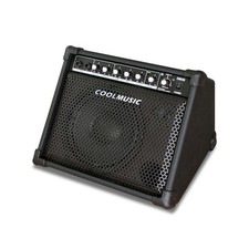 Drum Amplifier 30W, Wireless Electric Drum Speaker Keyboard Amp with 3-Band E...