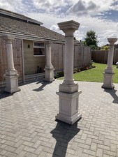 Large concrete Pergola Garden Ornament Gazebo Outdoor