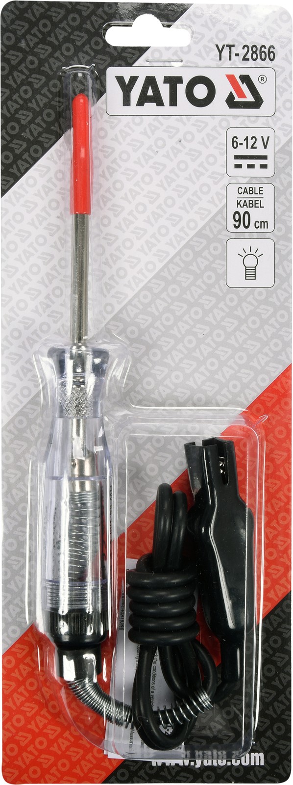 ✅Fits YATO NARZ�DZIA YT-2866 CARS. VOLTAGE SAMPLER 6-12V CABLE 90CM  ⭐UK Seller⭐