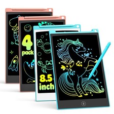 TECJOE LCD Writing Tablet, 8.5 Inch Colorful Drawing Board, 8.5in, Blue Pink