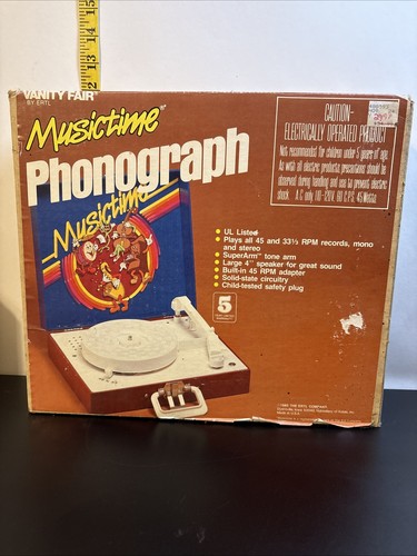 Vintage 1985 Vanity Fair Musik Zeit Foto von Ertl - Bild 1 von 15