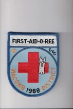 1988 Macomb District First-Aid-O-Ree patch