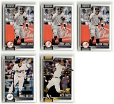 Shohei Ohtani Aaron Judge Nick Kurtz 2026 Topps Series 1 Base 5 Cards [paul46