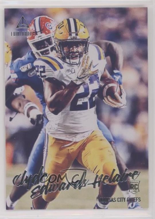2020 Panini Luminance Rookies Clyde Edwards-Helaire #125 Rookie RC 0t2