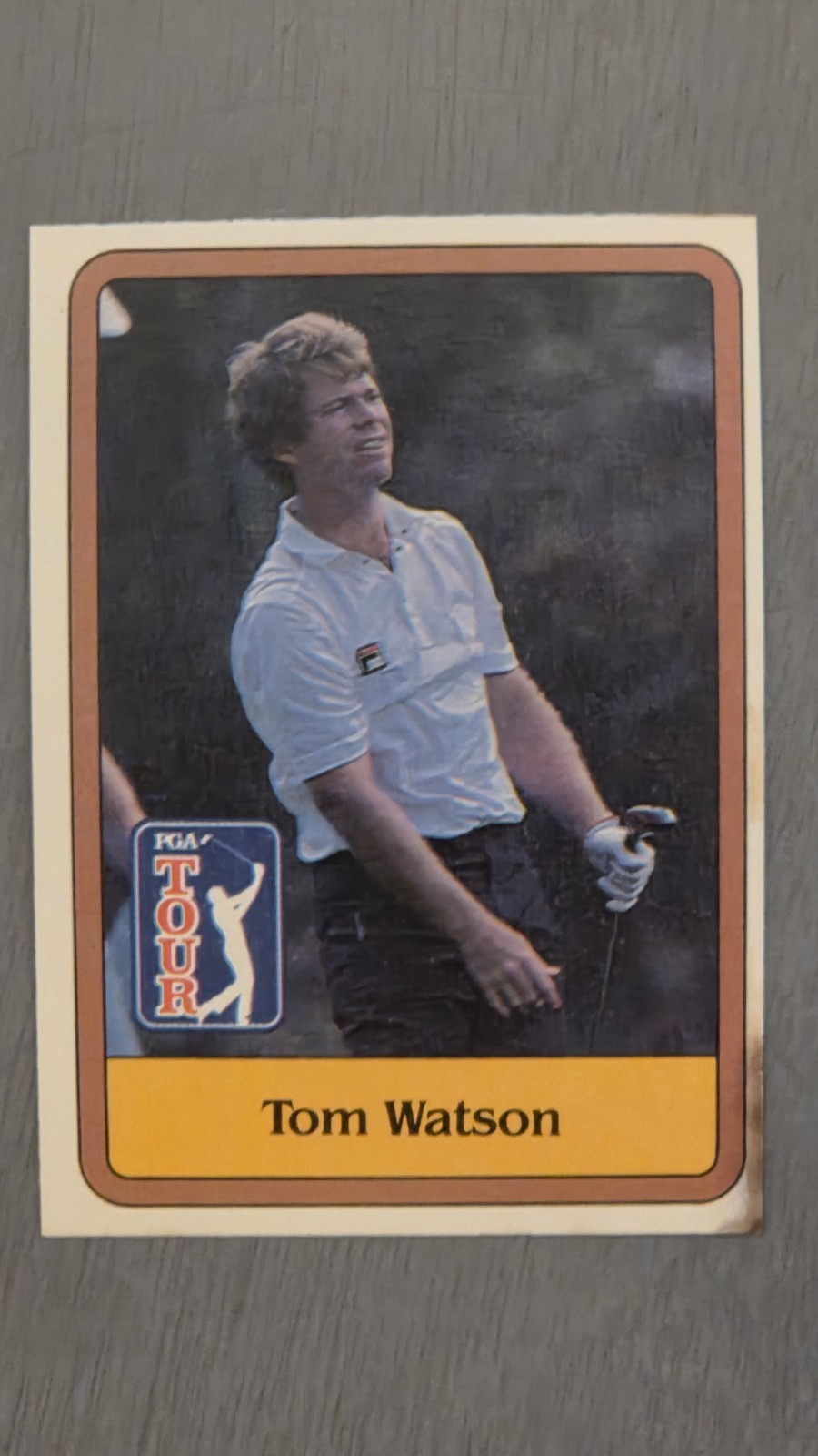 1981 Donruss Golf Tom Watson Rookie #1