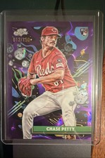2025 Topps Cosmic Chrome - Chase Petty #31 Purple Nebula Refractor /150 (RC)