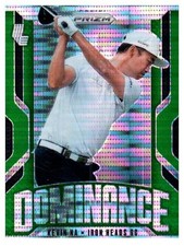 2025 Panini - Prizm LIV Golf - Dominance Green Pulsar /175 - Kevin Na No. 1