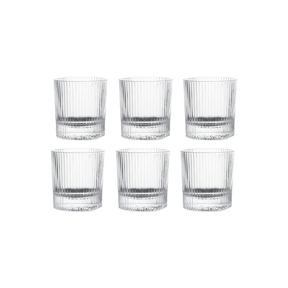 Boite de 6 verres Malt 30 cl9.00 cm table passion 9.00x9.00 cm