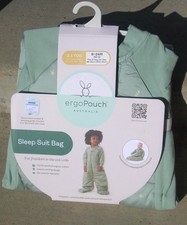 Ergo Pouch Australia Sleep Suit Bag 8-24 Months 2.5 TOG New Organic Cotton