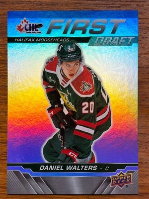 2024-25 Upper Deck CHL First Draft Daniel Walters #FD-5