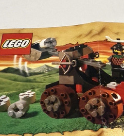 LEGO Castle 6032 Catapult Crusher  cas043 minifigure w/instruction manual