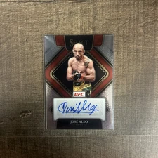 2022 Panini Select UFC Signatures Jose Aldo #SG-JAL Auto