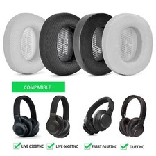 Ear Pads EarCups Cover for JBL E65 E65BTNC / DUET NC / LIVE650 BTNC LIVE660 BTNC